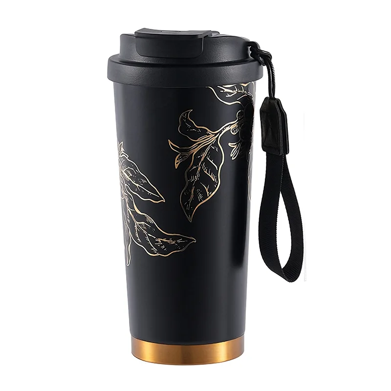 Mug Kopi Stainless Steel Terisolasi